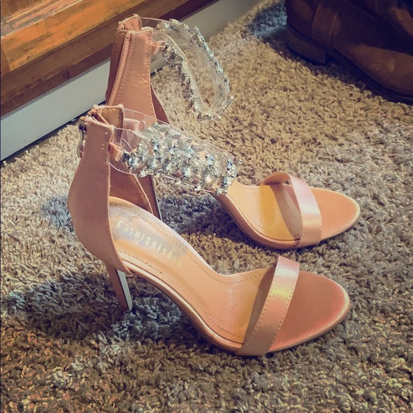 Fashion Nova Shoes - 🆕Fashion Nova Rhinestone Heels
